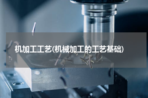 机加工工艺(机械加工的工艺基础)