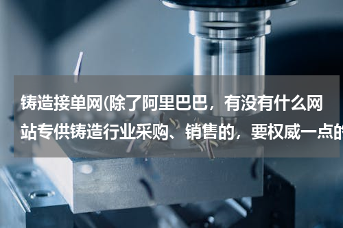 铸造接单网(除了阿里巴巴，有没有什么网站专供铸造行业采购、销售的，要权威一点的？)