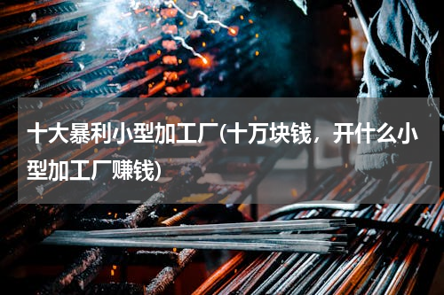 十大暴利小型加工厂(十万块钱，开什么小型加工厂赚钱)
