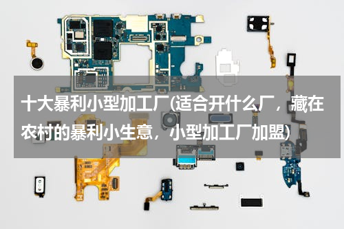 十大暴利小型加工厂(适合开什么厂，藏在农村的暴利小生意，小型加工厂加盟)