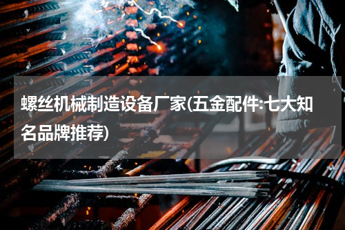 螺丝机械制造设备厂家(五金配件:七大知名品牌推荐)