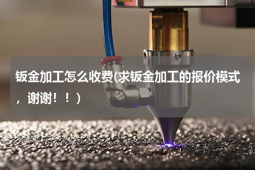 钣金加工怎么收费(求钣金加工的报价模式，谢谢！！)