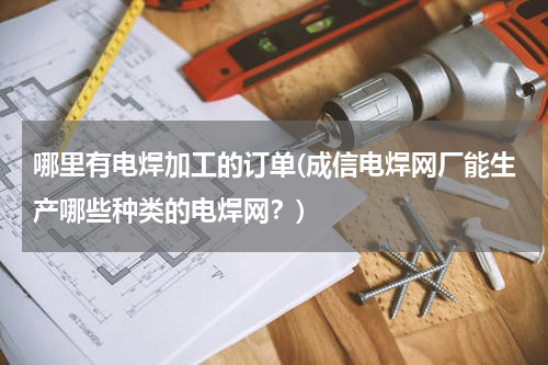 哪里有电焊加工的订单(成信电焊网厂能生产哪些种类的电焊网？)