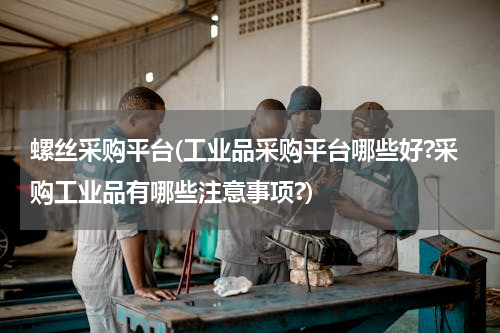 螺丝采购平台(工业品采购平台哪些好?采购工业品有哪些注意事项?)