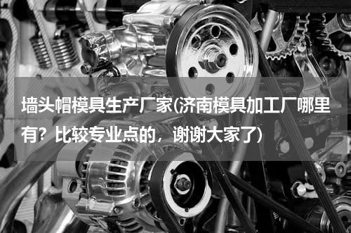 墙头帽模具生产厂家(济南模具加工厂哪里有？比较专业点的，谢谢大家了)