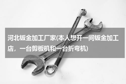 河北钣金加工厂家(本人想开一间钣金加工店，一台剪板机和一台折弯机)